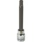 Dynamic Tools 3/8" Drive Metric Hex Head, 7mm Long Bit, Chrome Finish Socket D006407 - alternate 4